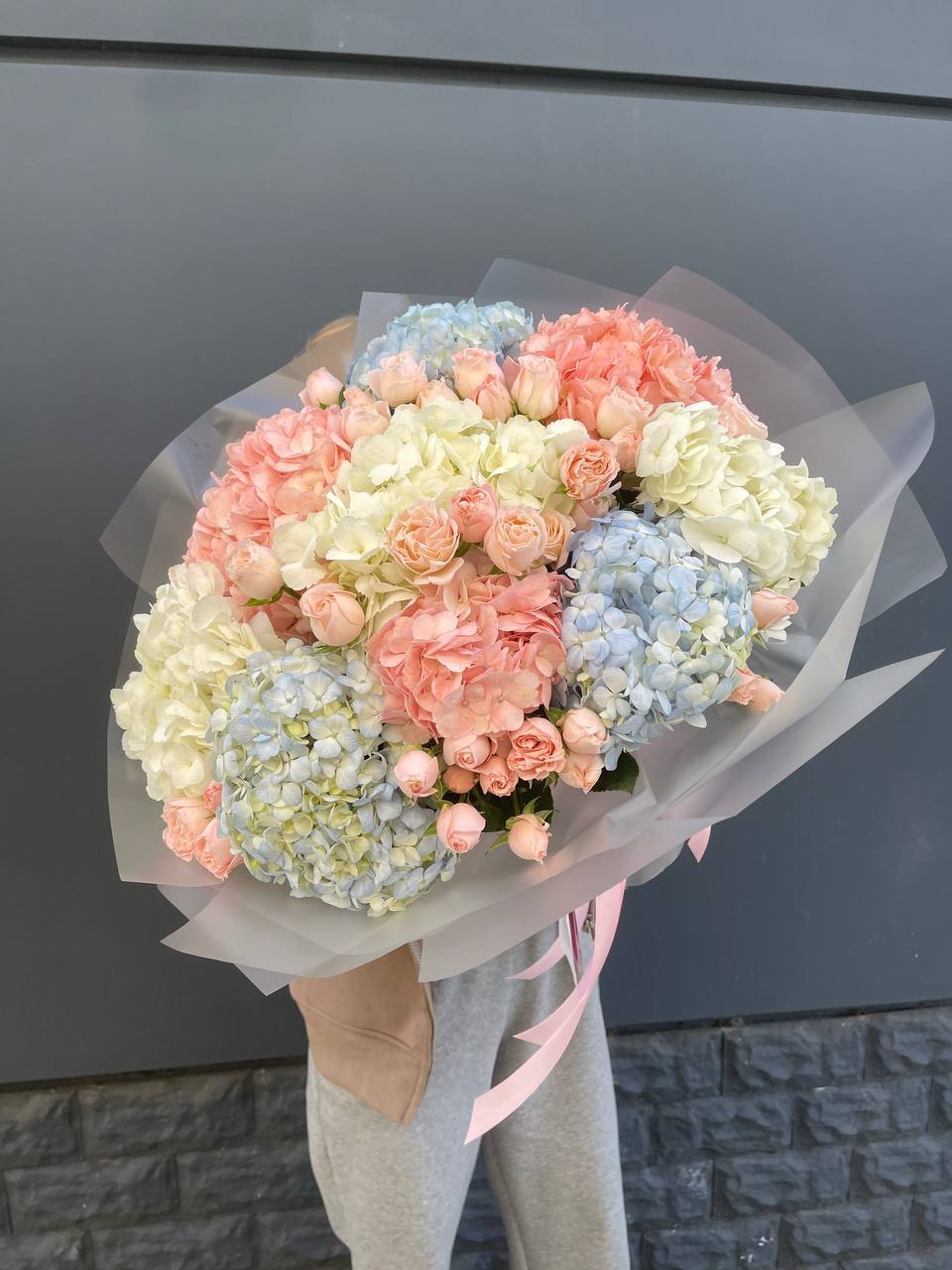 Дуо гортензии и бомбастик в Сочи