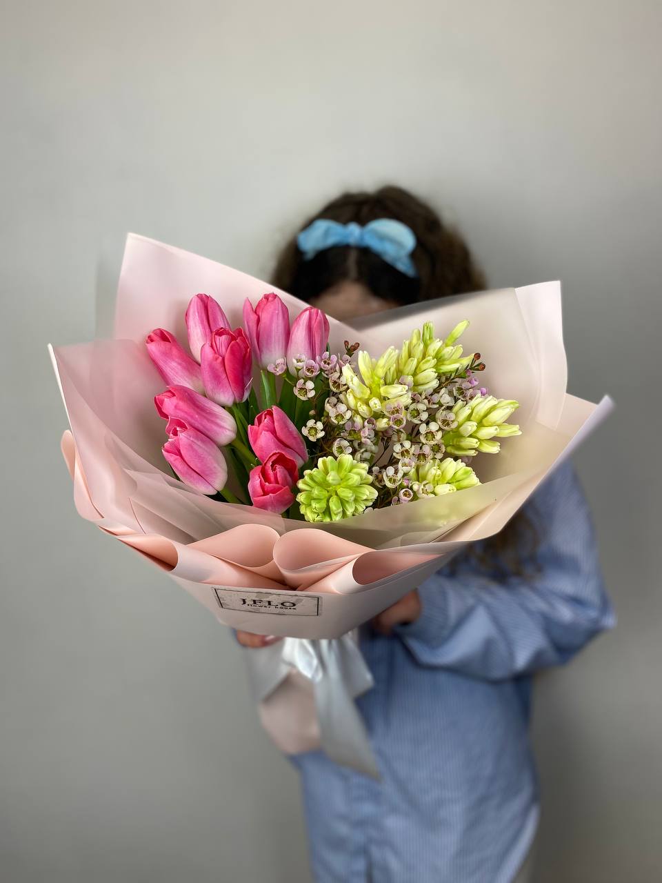  Дуо тюльпаны и гиацинты в Сочи