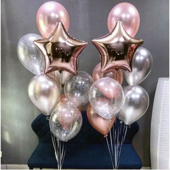 Фонтаны шаров "Дубль старт" в Сочи