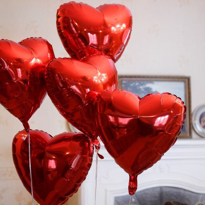 Фольгированный шар "Сердце" в Сочи