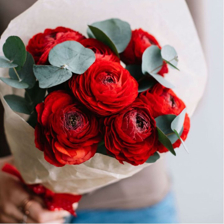 Букет ранункулюсов  в Сочи