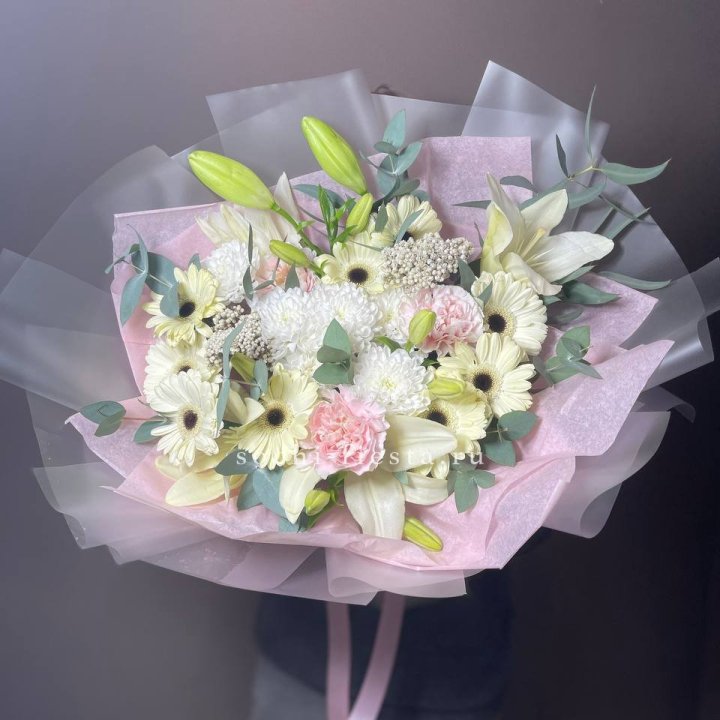 Букет "Нежная савана" в Сочи