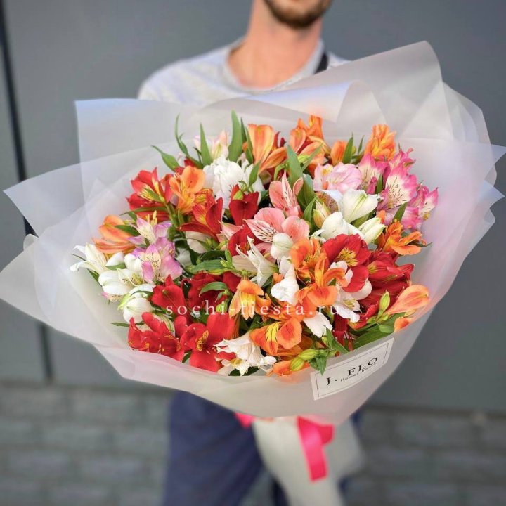 Микс альстромерий №5 в Сочи