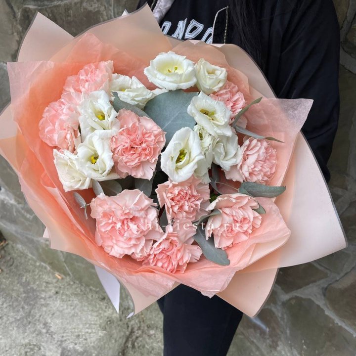  Букет диантусов Peachy в Сочи