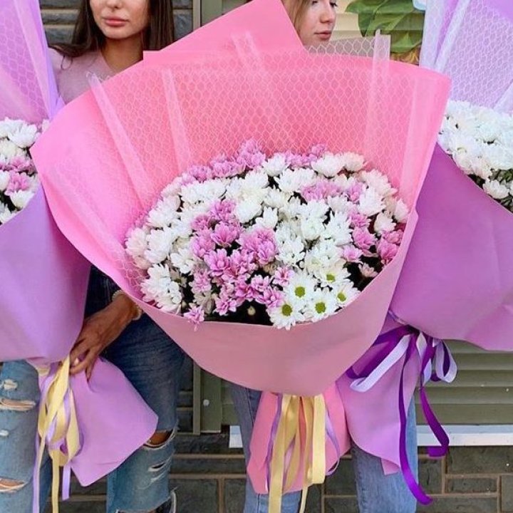 Букет хризантем №3 в Сочи