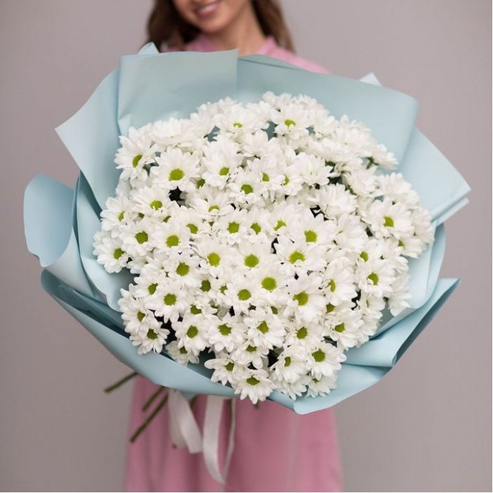  Букет хризантем "Бон-бон" в Сочи
