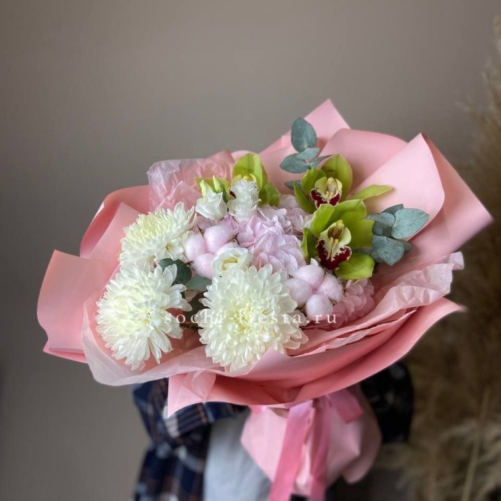  Букет с орхидеями "Вита" в Сочи