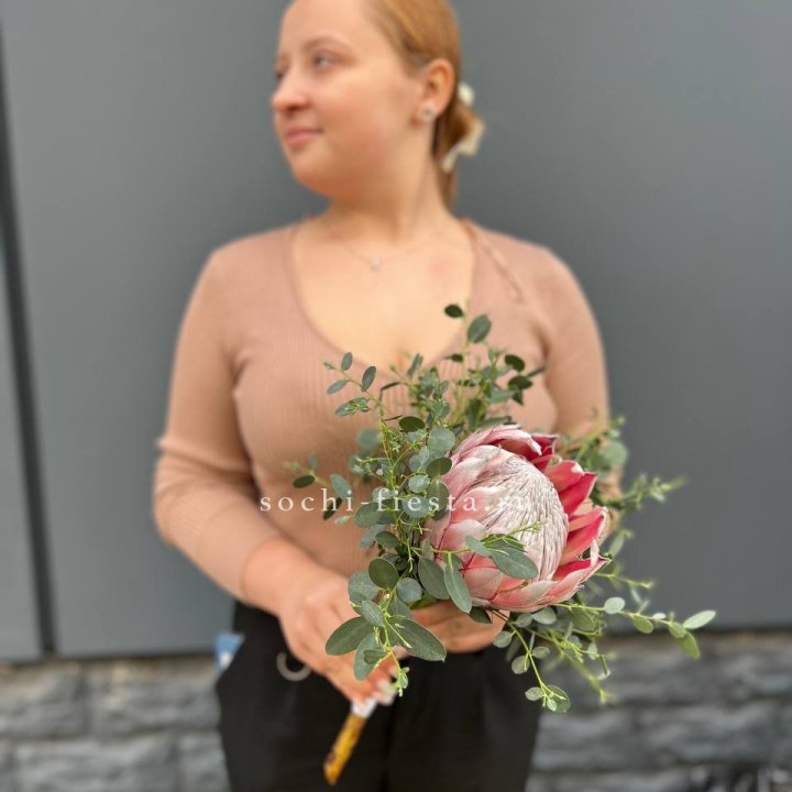 Свадебный букет "Протея" в Сочи