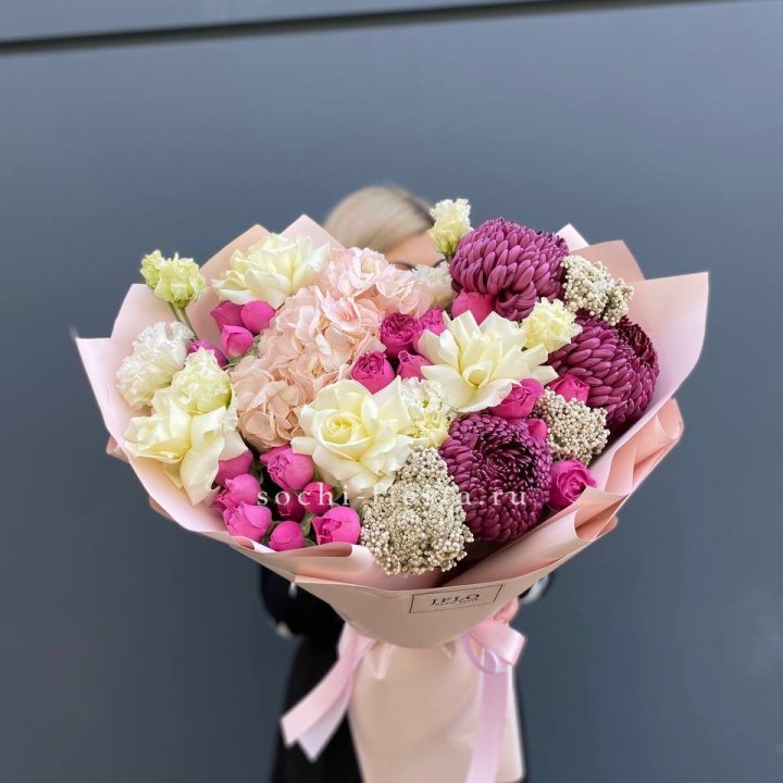 Букет "Любящее сердце" в Сочи