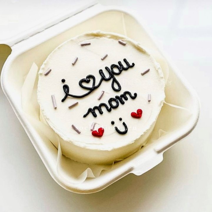 Бенто-торт "Мамочка, я люблю тебя!" в Сочи