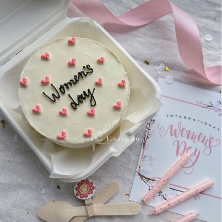 Бенто-торт "Дорогим женщинам"  в Сочи