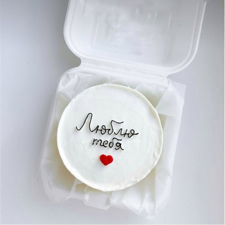 Бенто-торт "Люблю Тебя"  в Сочи