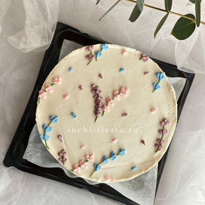 Бенто-торт "Лаванда" в Сочи