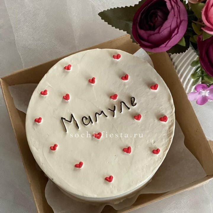 Бенто-торт "Мамуле" в Сочи