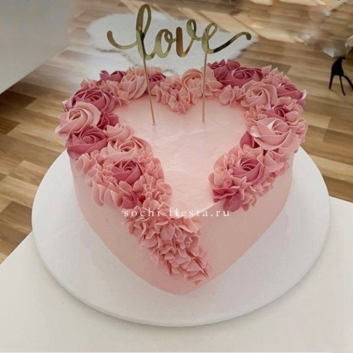 Торт "Сердце" 10 в Сочи