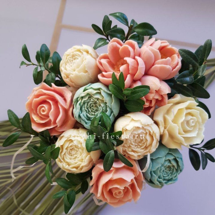 Цветы из шоколада "Альма" в Сочи