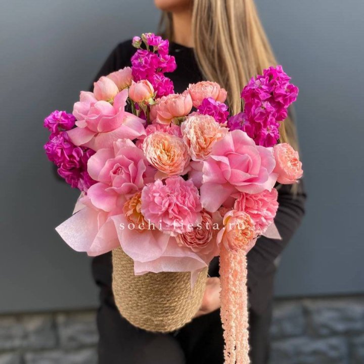 Джутовое кашпо "Климсон" в Сочи