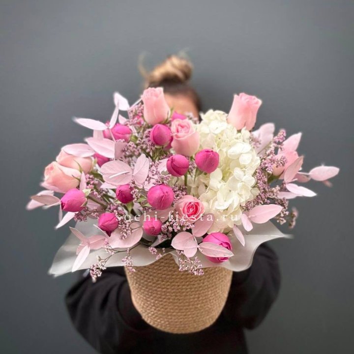 Джутовое кашпо "Mignolo" в Сочи