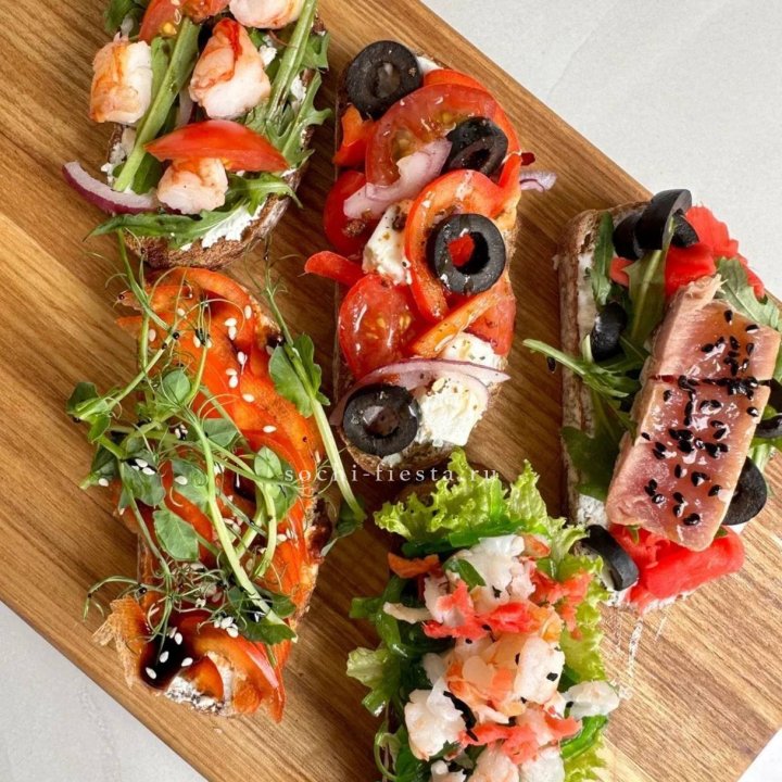 ПП Брускеты 15 шт в Сочи