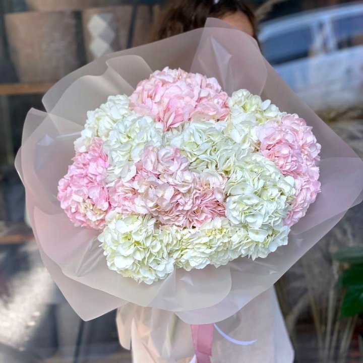 Букет гортензий WOW 3 с доставкой в Сочи