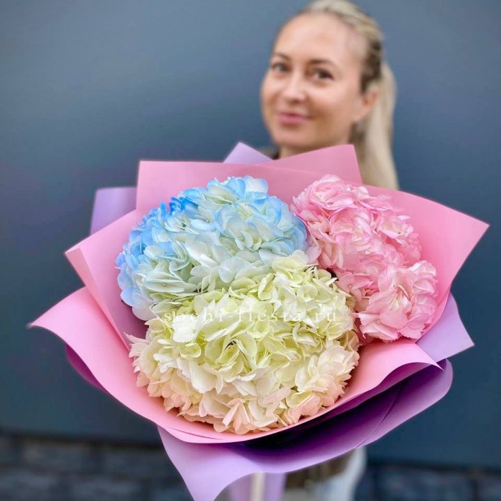 Букет гортензий "Тоника" в Сочи