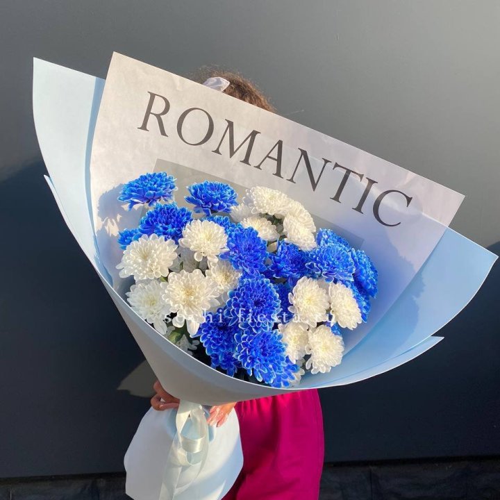 Букет кустовых хризантем  в Сочи