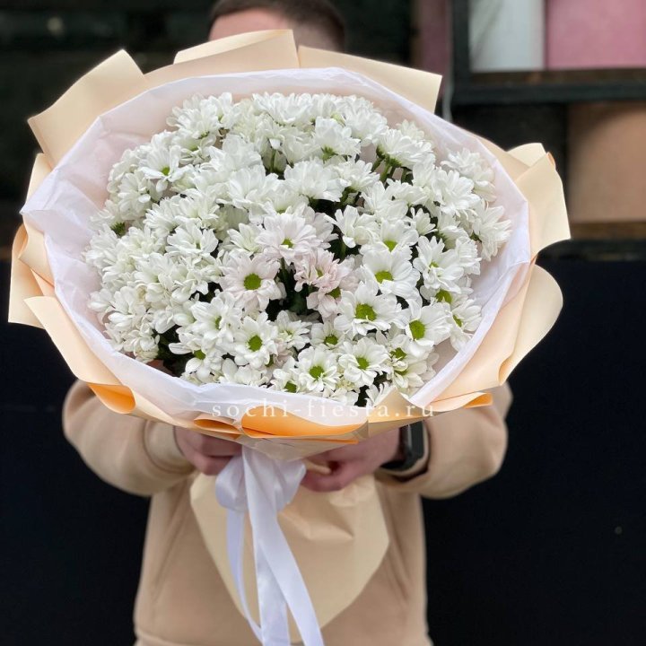  Букет хризантем в Сочи