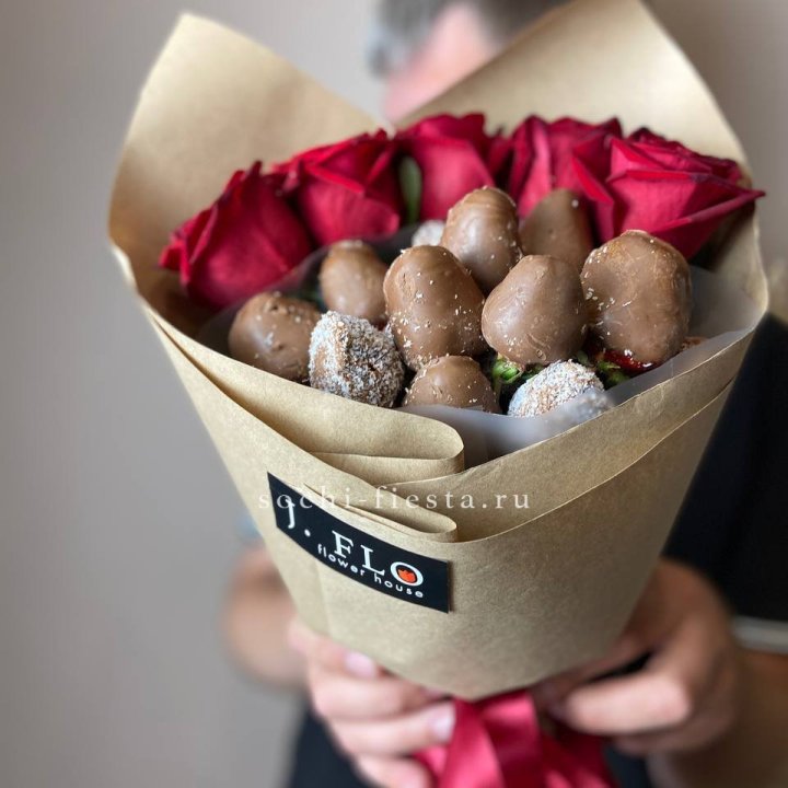 "Тандем с шоколадной клубникой" в Сочи