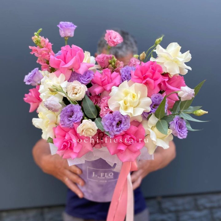 Цветочный бокс "Сиона" в Сочи