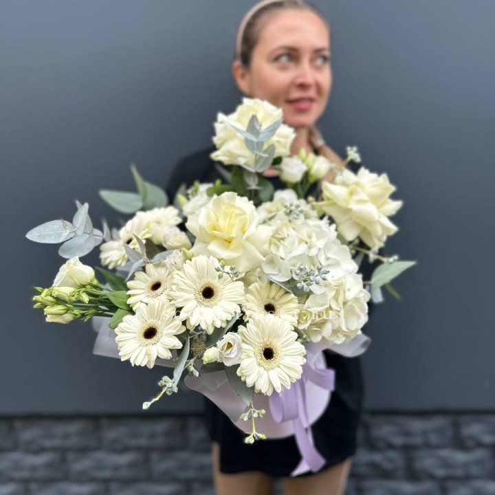 Цветочный бокс "Лавандовый сон" в Сочи