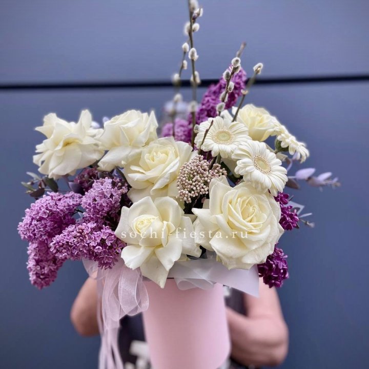 Цветочный бокс "Светлое Воскресенье" в Сочи