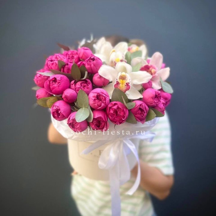 Бокс дуо мисти и орхидеи в Сочи