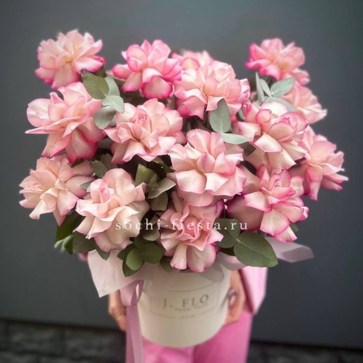 17 Французских  роз Венди в боксе в Сочи