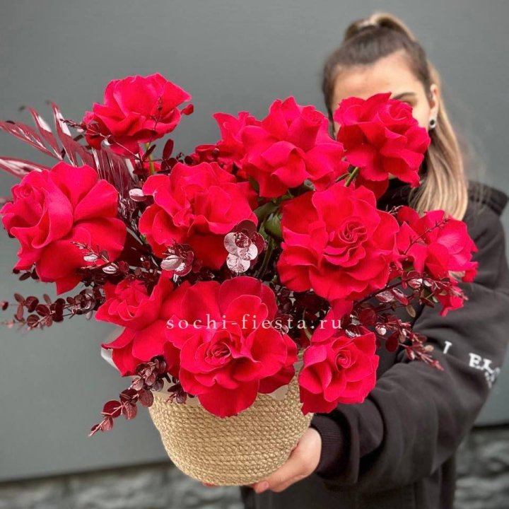 Джутовое кашпо "Трамонто" в Сочи