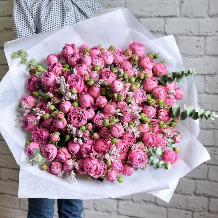 51 кустовая роза в Сочи