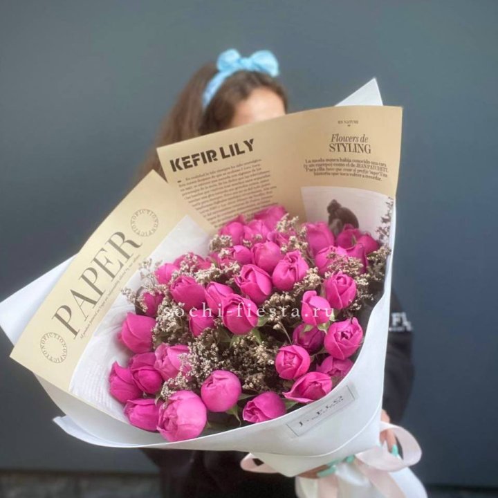 Пионовидные розы Bubbles №3 в Сочи