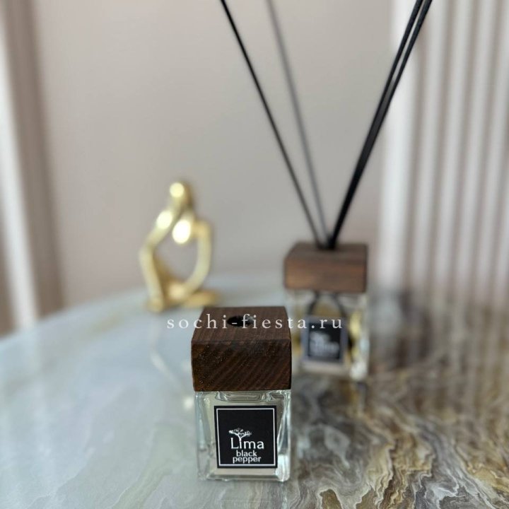 Диффузор для дома с палочками "Блек папер" в Сочи