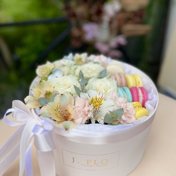 Цветочный бокс "Ника" в Сочи