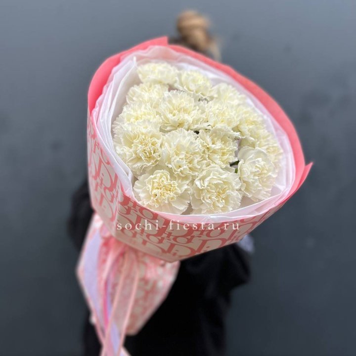 Белые Диантусы №2 в Сочи