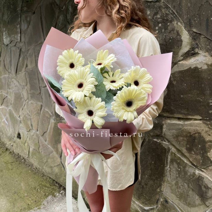 Букет голландских гербер  в Сочи