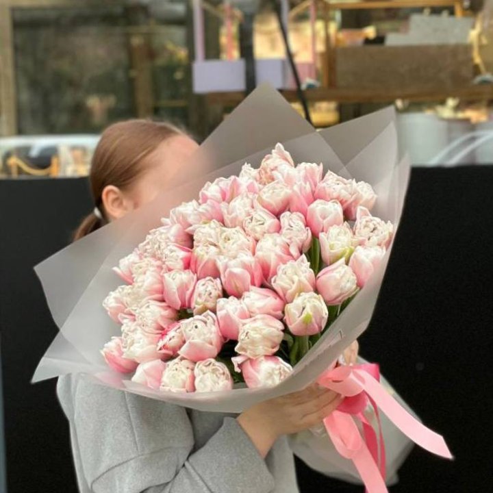 51 нежный тюльпан в Сочи