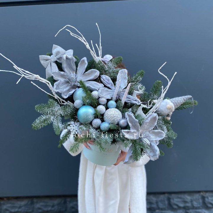 Композиция "Снежный цветок" в Сочи