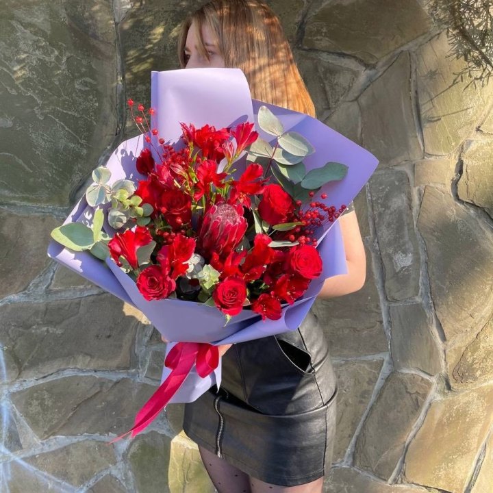 Букет c протеей "Алиса" в Сочи