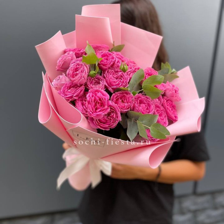 Пионовидные розы мисти баблс N.2 в Сочи