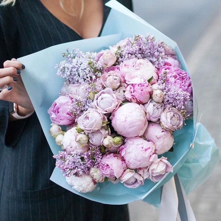 Букет "Блю логан" в Сочи