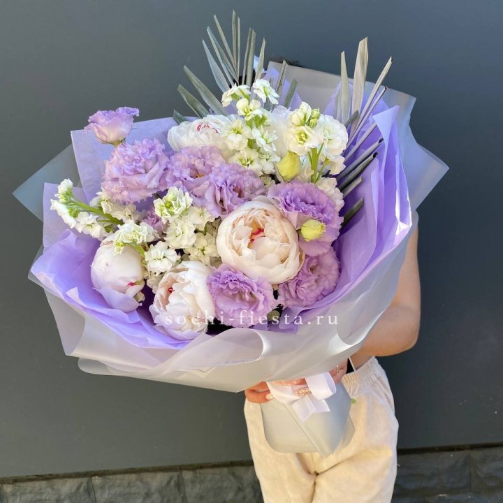  Букет "Лавандовое мороженое" в Сочи