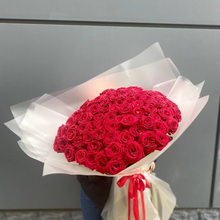 101 высокая роза в Сочи