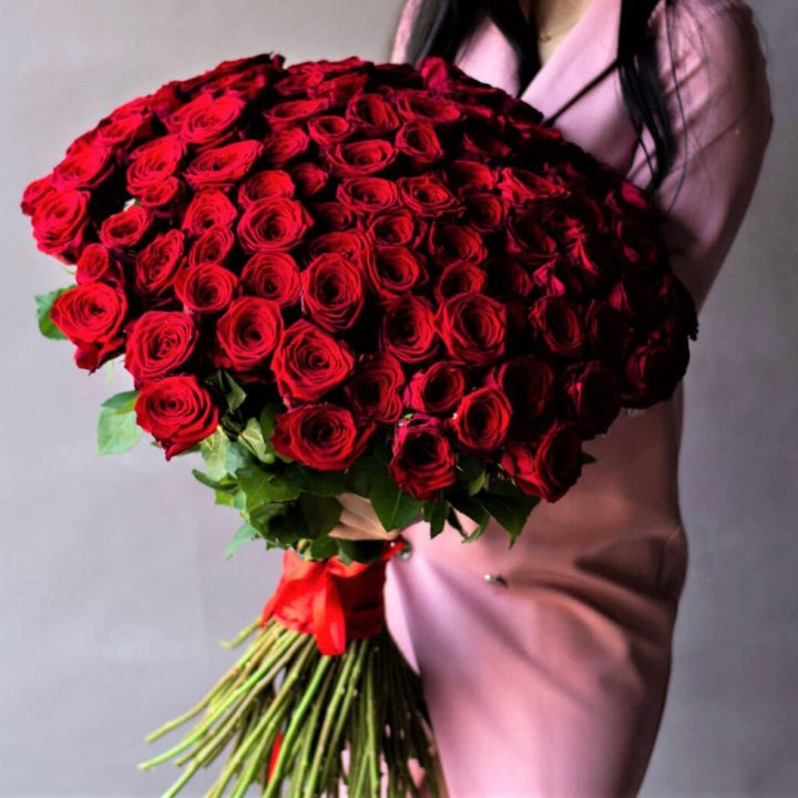 101 высокая роза в Сочи