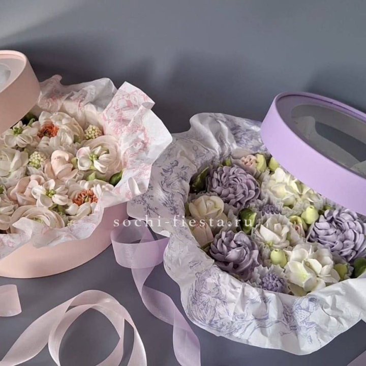 Зефирная коробка M с доставкой в Сочи