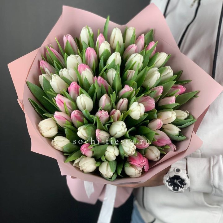 61 тюльпан микс в Сочи